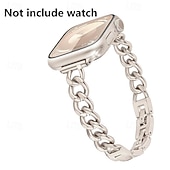 billige Apple Watch Bands-Modern Buckle Compatible with Apple Watch band 38mm 40mm 41mm 42mm 44mm 45mm 46mm 49mm Metal Clasp Adjustable Alloy Strap Replacement Wristband for iwatch Ultra 3 2 Series 11 10 9 8 7 SE 6 5 4 3 2 1