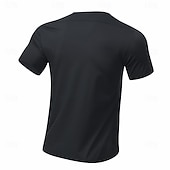 cheap Men's Casual T-shirts-Men's T Shirt Short Sleeve Shirt Tee Top Short Sleeve Crew Neck Summer Spring Solid Color Streetwear Stylish Leisure Quick Dry Slim Daily Outdoor Running Light Grey Top Tee for Men