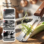 abordables Utensilios de cocina y gadgets-Pelador de verduras con mango de madera y abridor de botellas, pelador de verduras multifuncional para la cocina, utensilio de cocina para pelar frutas, calabazas, patatas, zanahorias y otras