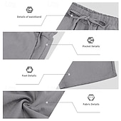 Χαμηλού Κόστους Βαμβακερό Λινό Πουκάμισο-Ανδρικά Πουκάμισο λινό 2 Κομμάτια Σετ πουκαμίσου Και Σορτσάκια Σορτς από λινό Σορτς παραλίας Σειρά Σκέτο Καθημερινά ΕΞΩΤΕΡΙΚΟΥ ΧΩΡΟΥ Διακοπές Με Κουκούλα Μακρυμάνικο Καλοκαίρι Άνοιξη