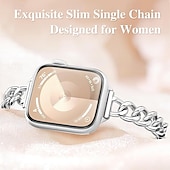 billige Apple Watch Bands-Modern Buckle Compatible with Apple Watch band 38mm 40mm 41mm 42mm 44mm 45mm 46mm 49mm Metal Clasp Adjustable Alloy Strap Replacement Wristband for iwatch Ultra 3 2 Series 11 10 9 8 7 SE 6 5 4 3 2 1