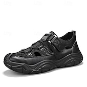 halpa Outdoor Sandals-Men's Brown Adjustable Outdoor Sport Sandals, Breathable Summer Hiking Shoes, Lightweight Casual Style for Men, Perfect for Island Trips, Outdoor Activities and Travel