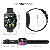 levne Chytré hodinky-Chytré hodinky pro muže a ženy, fitness tracker s vlastní tapetou, monitor tepové frekvence a spánku, SpO2 monitor, vodotěsnost IP68, krokoměr, hudba &amp;ovládání kamery, počasí, alarm pro Android,