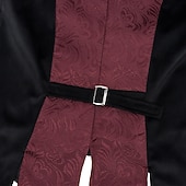 cheap Tops-Gothic Medieval Renaissance Vest Vampire Gentleman Jacquard Fancy Dress Women's Steampunk Halloween Carnival Masquerade Renaissance Fair LARP Adults