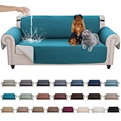 cheap Sofa Cover-100% Waterproof Couch Covers Sofa Covers for Dogs Couch Protector Triple Non-Slip Sofa Slipcover for 3 Cushion Couch Furniture Protector for Pets, Kids,Dog