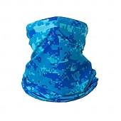 abordables Heating &amp; Cooling-Unisex Outdoor Camouflage Neck Gaiter, Summer UV Protection Ice Silk Headband, Fishing Face Mask, Breathable Comfortable Outdoor Bandana &amp; Scarf