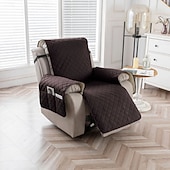 Недорогие Чехол для кресла-качалки-Водонепроницаемая небольшая клетчатая подушка для дивана, коврик для дивана с животными, нескользящий защитный чехол для дивана для собак и кошек, моющийся, прочный.