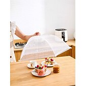 voordelige Keukengerei &amp; Gadgets-1 stuk opvouwbare voedselafdekking van gaas, herbruikbaar &amp;Wasbare, opklapbare voedseltenten voor picknicks, kamperen, barbecues en feestjes in de buitenlucht. &amp;ontbijtspullen, stofwerende