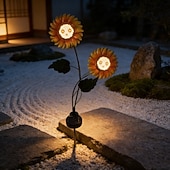  1 τεμ 2 W Ηλιακά Φώτα LED Φώτα & Φανάρια Διαδρομών Φώτα Γλυπτικής & Τοπίου Ηλιακή Τροφοδότηση Θερμό Λευκό 3.7 V Εξωτερικός Φωτισμός Αυλή Κήπος 2 LED χάντρες