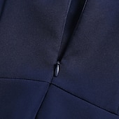 ieftine Rochii-1950 Retro / vintage Miezul zilei Rochii Rochie leagăn Rochie Flare Fără mâneci De pe umăr Culoare solidă Mulată Costume de fancy Pentru femei Mascaradă Petrecere cu cocktail Petrecere ceai Adulți