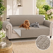 cheap Sofa Cover-100% Waterproof Couch Covers Sofa Covers for Dogs Couch Protector Triple Non-Slip Sofa Slipcover for 3 Cushion Couch Furniture Protector for Pets, Kids,Dog