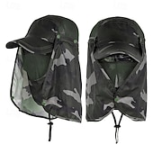 cheap Heating &amp; Cooling-2-in-1 UV Protection Sun Hat for Men &amp; Women, Outdoor Summer Hat with Removable Face Shield for Fishing, Hiking &amp; Camping, Lightweight, Breathable, Quick-Dry Sun Hat for Full Face &amp; Neck Protection