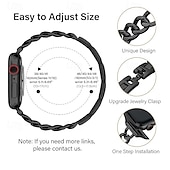 billige Apple Watch Bands-Modern Buckle Compatible with Apple Watch band 38mm 40mm 41mm 42mm 44mm 45mm 46mm 49mm Metal Clasp Adjustable Alloy Strap Replacement Wristband for iwatch Ultra 3 2 Series 11 10 9 8 7 SE 6 5 4 3 2 1