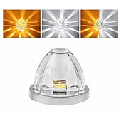 preiswerte Dekorative Lichter-Zweifarbige LED-Wassermelonenlichter mit klarer Linse, konstant &amp;Blitzlichter, Blinker zur Begrenzung des Fahrerhausdachs