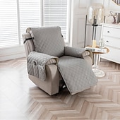 Недорогие Чехол для кресла-качалки-Водонепроницаемая небольшая клетчатая подушка для дивана, коврик для дивана с животными, нескользящий защитный чехол для дивана для собак и кошек, моющийся, прочный.