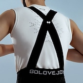 voordelige Heren Shorts, Panty's &amp; Broeken-Voor heren Wielrenvest Effen kleur Mouwloos Fietsen Ves / Mouwloos met 3 achterzakken Sneldrogend Zacht Comfortabel Vochtregelerend Sport Zwart Wit Grijs Kleding