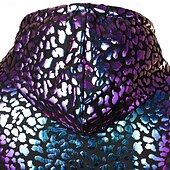 levne Topy-Retro Disko 80. léta Kamizelka Bez rukávů Disko Lesklá metalíza Leopard Maškarní kostým Pánské předvečer Všech svatých Karneval Párty Bar Noční klub Dospělí Vrchní deska Jaro léto