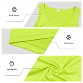 tanie Tank topy sportowe-Męskie Bezrękawnik Kamizelka Podkoszulki Bluzka na ramiączkach Bez rękawów Łódeczka Lato Wiosna Równina Moda Klasyczny Wygodny Gładkie Codzienny Siłownia Ulica Czarny Biały Wino Top Tee dla mężczyzn