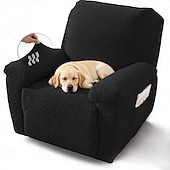 levne Kryt na psí pohovku-strečový potah na polohovací pohovku, protiskluzový potah na gauč, vhodný pro domácí mazlíčky, odolný proti poškrábání, pratelný chránič nábytku pro všechna roční období