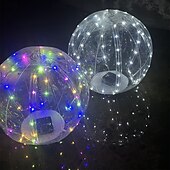 olcso Víz alatti lámpák-2 db kültéri, napelemes, vízálló, felfújható, 35 cm-es úszó medencevilágítás, dekoratív LED-es lámpák tóba, kertbe, udvarra, ösvényre, gyepre – nyárra, partira, strandra, hangulatos tájvilágításra