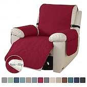 ieftine Husă pentru fotoliu reclinabil-Husă de canapea impermeabilă, rabatabilă, matlasată, pentru animale de companie, din material textil, o singură bucată, acoperire completă, protector de canapea, antiderapant, antipete, protector de mobilier, utilizare în toate anotimpurile, pentru câini