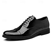 abordables Chaussures Oxford-Chaussures Oxford blanches à lacets pour homme, élégantes et minimalistes, parfaites pour les affaires, les mariages, l'église, les banquets et les occasions formelles.