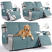 cheap Recliner Cover-Waterproof Recliner Couch Covers for Pets, Sofa Covers  Washable Reclining Sofa Cover Non-Slip Furniture Protector with Elastic Straps Pocket for Dogs