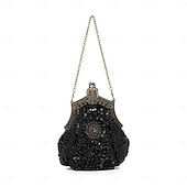 abordables Accesorios y más-Rugido 20s 1920s Retro Antiguo Bolso de mano de noche Bolsos de noche El gran Gatsby Chica de la aleta Disfraz Mujer Carnaval Mascarada Fiesta de Cóctel Fiesta temática retro Adulto Maleta