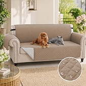 cheap Sofa Cover-100% Waterproof Couch Covers Sofa Covers for Dogs Couch Protector Triple Non-Slip Sofa Slipcover for 3 Cushion Couch Furniture Protector for Pets, Kids,Dog