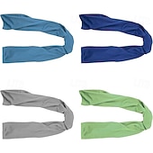 cheap Event &amp; Party Supplies-4 Packs Cooling Towel (31.5"x 12"), Ice Towel, Microfiber, Soft Breathable Chilly Towel Stay Cool for Yoga, Sport, Gym, Workout, Camping, Fitness, Running, Workout &amp; More Activities (Multicolor)