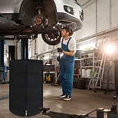 baratos Capa para Móveis de Pátio-Capas para armazenamento de pneus, capa grande para pneus de inverno, impermeável, com bolsa de armazenamento prática, capa resistente às intempéries para empilhar pneus (comporta 4 pneus, diâmetro de