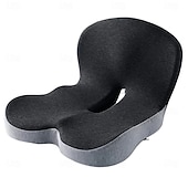 cheap Car Seat Covers-Ergonomic Memory Foam Seat Cushion - Orthopedic Chair Pad for Office Chair, Tailbone &amp; Coccyx Pain Relief Seat Pillow for Car, Gaming Chair, Wheelchair, Breathable Cover, Non-Slip