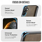 economico Cover Samsung-telefono Custodia Per Samsung Galaxy A57 A56 A16 A55 5G A35 5G A15 A14 A54 A53 A13 Custodia ad adsorbimento magnetico Magnetico TPU Pelle PU