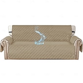 cheap Sofa Cover-Waterproof Non Slip Pet Sofa Mat Solid Color One Piece Sofa Cover Couch Protector Durable Anti Stain Furniture Cover for Dogs Cats Living Room All Season Use