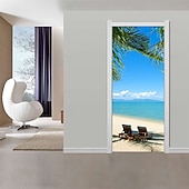 economico Adesivi murali-adesivo rimovibile in PVC per porte, adesivo decorativo per pareti e porte, da staccare e incollare &amp;Adesivo per vetro per camera da letto, soggiorno, bagno, stanza – 30,3 x 78,7 pollici