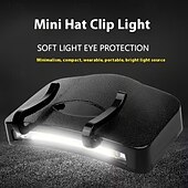 cheap Tactical Flashlights-3 Pack Rechargeable Clip on Cap Light, 11 LED 300 Lumens Hat Light for Men, Hands-Free Headlamp for Fishing Camping Hiking Hunting, Portable Lightweight LED Hat Flashlight for Baseball Caps