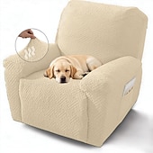 levne Kryt na psí pohovku-strečový potah na polohovací pohovku, protiskluzový potah na gauč, vhodný pro domácí mazlíčky, odolný proti poškrábání, pratelný chránič nábytku pro všechna roční období