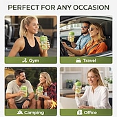 cheap Ice Cube Tray-3-in-1 Water Bottle Ice Cube Tray with Straw &amp; Lid, Portable Touch-Free Iceball Kettle, Reusable Storage Bottle, Easy Press to Release Silicone Icing Tray for Gym, Travel, Juice &amp; Coffee