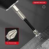 abordables Jeu de forets-Jeu de 12 forets magnétiques K5 haute résistance, forets de vissage magnétiques haute résistance, jeu de forets de vissage magnétiques durables, jeu de tournevis électrique magnétique antidérapant,