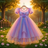 cheap Girls' Costumes-Princess Dress Cosplay Costume Outfits Movie Fashion Cute Tutus for Girls' Kid's Masquerade Daily Holiday Comic Con
