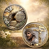 Недорогие 250-летие США-Памятная монета «Нет большей любви» в честь воскресения Христа, посвященная Пасхе, триумфу и жертве Христа, вдохновляющая христианская коллекционная медаль, подарок для верующих.