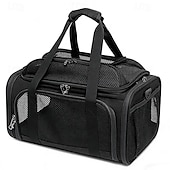 Недорогие Дорожные товары для собак-портативная вместительная расширяемая сумка-переноска для животных