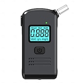 economico Sicurezza e protezione dell'auto-Etilometro digitale professionale portatile, tester di alcol ad alta precisione per uso personale, risultati accurati del tasso alcolemico con display LCD, 3 unità di misura %alcolemia g/l mg/l