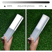 abordables Lampes et lanternes de camping-Lampe de camping LED à piles, lanterne de camping portable à intensité variable, lampe de table de camping rechargeable et déformable avec éclairage d'ambiance, lustre de camping pour éclairage