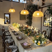 tanie Design klastrowy-15 stóp z 1 wtyczką do lampy wiszącej, 23 stopy z 3 wtyczkami do lampy wiszącej, lampy wiszące z przewodem wtykowym, zestaw lamp wiszących z konopnej liny z dwustopniowym przełącznikiem, zestawy lamp