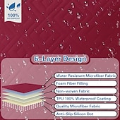 billige Reclinerdeksel-Vanntett sofatrekk for kjæledyr, lenestoltrekk til kjæledyr, sklisikkert sofatrekk, slitesterkt, vaskbart møbeltrekk for hunder og katter, alle årstider
