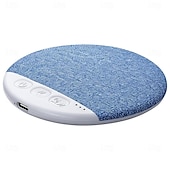 baratos Mini alto-falantes Bluetooth-Alto-falante de travesseiro com Bluetooth 5.4, alto-falante sem fio para dormir embaixo do travesseiro para ouvir discretamente, alto-falante pessoal fino para quem dorme de lado, ajuste de som