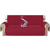 cheap Sofa Cover-Waterproof Non Slip Pet Sofa Mat Solid Color One Piece Sofa Cover Couch Protector Durable Anti Stain Furniture Cover for Dogs Cats Living Room All Season Use