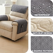 levne Potah na křeslo-Voděodolný organizér na loketní opěrku pohovky s úložnými kapsami multifunkční potah na loketní opěrku pohovky proti poškrábání ochrana pro domácí mazlíčky protiskluzová podložka na loketní opěrku,