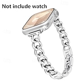billige Apple Watch Bands-Modern Buckle Compatible with Apple Watch band 38mm 40mm 41mm 42mm 44mm 45mm 46mm 49mm Metal Clasp Adjustable Alloy Strap Replacement Wristband for iwatch Ultra 3 2 Series 11 10 9 8 7 SE 6 5 4 3 2 1